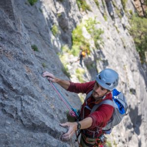 Escalade en grande voie